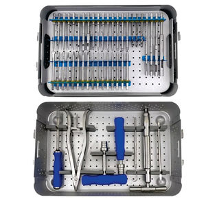 Medtrust Surgical Orthopedic Broken <b>Screw</b> Removal <b>Set</b> Stainless Steel <b>Screw</b> <b>Extractor</b> Instrument Kit for Bone Surgery - Product Image 6