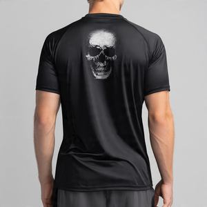 T-shirts de sport pour hommes, t-shirts de musculation à manches courtes, t-shirts slim pour hommes, t-shirts d'entraînement pour hommes - Product Image 4