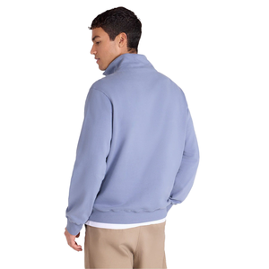 Sweat-shirt à capuche pour homme en molleton 100% coton, style demi-zip, brodé 3D en relief, marque privée, vente en gros, collection hiver - Product Image 2
