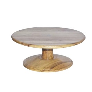 Soporte para pasteles de madera de la más alta calidad, ideal para exhibir pasteles, cupcakes, repostería y postres en eventos. - Product Image 1