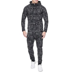 Men's Two Piece <b>Athletic</b> Tracksuit Set Breathable Moisture Wicking Sports Jacket with Comfortable Stretch Jogger Pants - Product Image 3