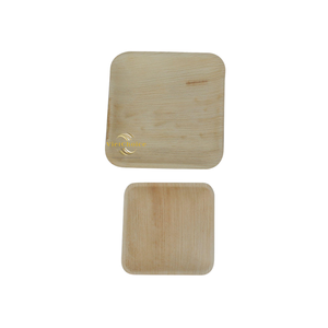 Natural Palm Leaf <b>Plates</b> Eco Friendly Biodegradable <b>Disposable</b> Camping Dinnerware Set 150 Count for Catering Vietchoice - Product Image 3
