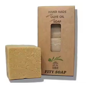 Savon exfoliant en gel solide fait à la main pour adultes, antiseptique avec de l'huile d'olive et de laurier naturelle provenant du meilleur fournisseur - Product Image 5