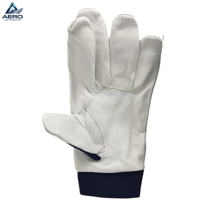Nouveauté avec sangle réglable, meilleur fournisseur, bracelet élastique tendance antidérapant, créez vos propres gants de travail en cuir - Product Image 4