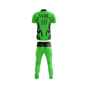 Conjunto de Pantalones y Camiseta de Cricket Personalizados para Jugadores Profesionales Unisex, 100% Poliéster, Camisetas Deportivas Cortas de Secado Rápido - Product Image 3