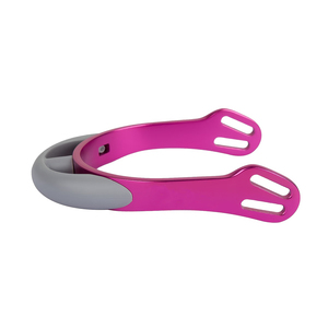 Bocado de Aluminio Azul para Entrenamiento de Caballos con Empuñadura Gris, Equipo de Equitación de Lujo, Espuelas de Alta Calidad - Product Image 5