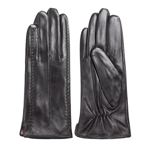 Guantes Deportivos Personalizados a Prueba de Viento, Compatibles con Pantalla Táctil, Guantes de Motocicleta de Cuero con Protección UV para Dedos Completos - Product Image 1