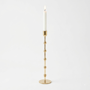 Support de bougie en laiton, chandelier pour bougies coniques, décoration d'intérieur, centre de table, décoration de mariage et d'événements, fournisseur en gros - Product Image 1