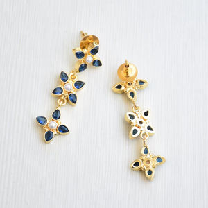 Aretes de Aro de Latón al por Mayor, Piedra Semipreciosa Natural, Alto Pulido, Chapado en Oro, Sin Níquel, Duradero, Listo para Enviar al por Mayor - Product Image 6