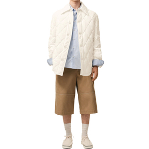 Veste matelassée en nylon froissé pour homme, surdimensionnée, imperméable, hiver, fabrication OEM, marque privée - Product Image 2