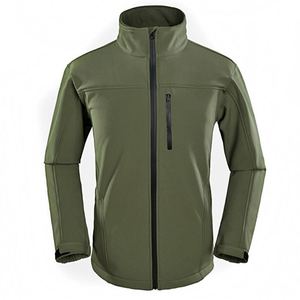 Chaqueta Impermeable Softshell para Hombre, Chaqueta de Trabajo Personalizada con Forro Polar, Cortavientos, Transpirable, para Senderismo en Invierno - Product Image 3