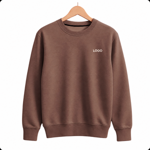 Custom Royal <b>Blue</b> <b>Womens</b> Plain Crewneck <b>Fleece</b> Sweatshirt Softest Warm Casual Pullover for Daily Wear Wholesale USA UK Europe - Product Image 6