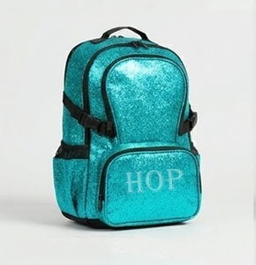 Lightweight Glitter Cheerleading <b>Backpack</b> Sparkly Cheer Bag Custom Team Logo OEM Wholesale Durable Sports <b>Backpack</b> - Product Image 3