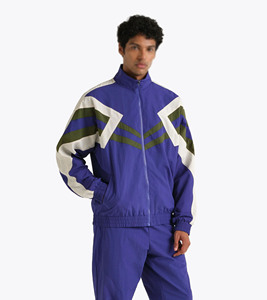 2026 Color Blocking Tracksuit Set Full Length Zipper <b>Jacket</b> With Drawstring Trouser Quick Dry Sporty Style Adult Autumn Wear - Product Image 2