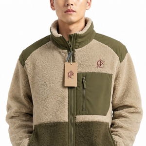 Veste polaire personnalisée en molleton doux, légère et chaude, avec fermeture éclair intégrale, vêtement d'hiver confortable, fabrication OEM - Product Image 5