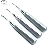 根管挺拔器 Apical Root Elevators (301) 3.5mm 空心手柄不锈钢牙科根管挺拔器低价出售 根管挺拔器