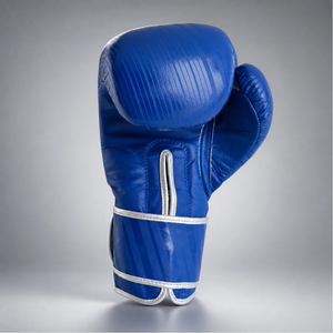 Gants de boxe professionnels en cuir, vente en gros, entraînement, sparring, Muay Thai, Kickboxing, sangle de poignet réglable, légers, OEM - Product Image 2