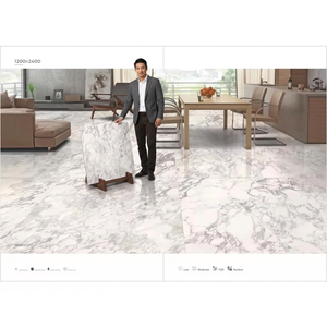 Dalles en pierre frittée Vistaar Siena Marble 1200x2400mm résistantes aux acides pour comptoirs de cuisine de luxe, murs, halls et extérieurs - Product Image 5