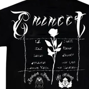 เสื้อยืดโอเวอร์ไซส์ผ้าคอตตอนเนื้อหนา พิมพ์ลาย DTG คุณภาพสูง ล้างสีแบบ Dirty Wash ประดับมุกและอัญมณี แขนยาวสองชั้น แบบครอป - Product Image 2