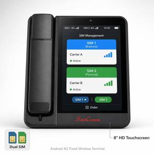 Dual SIM Android <b>4G</b> Wireless Phone SC-9080- 4GT 8-Inch HD Touchscreen Fixed Wireless Terminal - Product Image 1