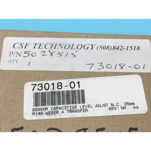 SEMITOOL 73018-01 เซ็นเซอร์วัดระดับ, รุ่น N, 145108 - อุปกรณ์และอะไหล่เซมิคอนดักเตอร์ระดับโลกที่เชื่อถือได้ - Product Image 1