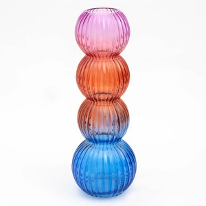 Vase en verre artistique moderne Cosmos pour fleurs fraîches, tiges séchées et décoration intérieure à prix de gros - Product Image 4