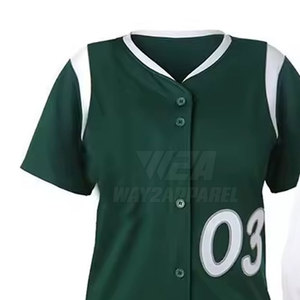 Ensemble de maillot et pantalon légers pour uniforme de softball, pour les entraînements en équipe et les matchs. - Product Image 4