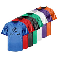 Camiseta Deportiva Corta de Malla Premium, 100% Poliéster, Secado Rápido, Antibacterial, Ropa Deportiva Resistente, Lisa