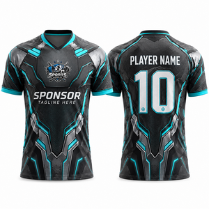 Camiseta de Fútbol para Adultos de Primera Calidad, Tejido de Poliéster Glacier, Suave, Transpirable, de Secado Rápido, Elástica en Cuatro Direcciones, Calidad Deportiva - Product Image 1