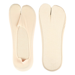 Chaussettes en coton blanc antidérapantes, tricotées, respirantes, décontractées, pour personnes âgées, usage quotidien - Product Image 3