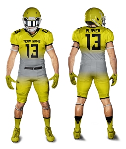 Ensemble complet de tenues d'entraînement de football américain personnalisées pour adultes 2026 – Maillots à manches courtes sur mesure pour hommes, grandes tailles, 100 % personnalisables - Product Image 6