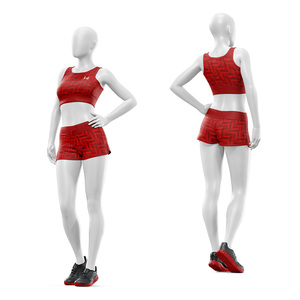 Conjunto Deportivo para Mujer, Brasier Deportivo Sin Costuras, Pantalones Cortos de Ciclismo, Yoga, Fitness, Secado Rápido, Alta Elasticidad, Ropa Deportiva, Fábrica OEM ODM - Product Image 3
