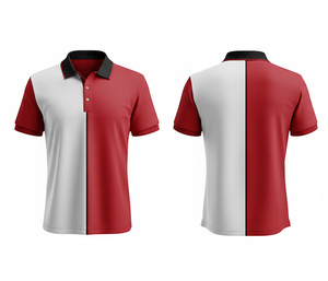 Personalized Sublimation Polo Shirt – Modern Casual Sports Apparel Durable Stitching for Men Women Youth Quick-Dry - Product Image 2
