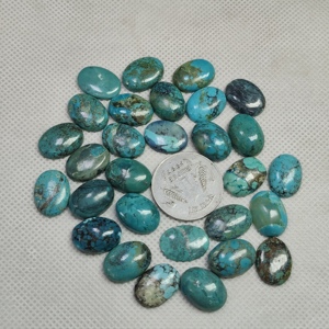 Turquesa Natural Octogonal Cabujón 12x16mm Piedra Preciosa Suelta con Reverso Plano Pulido para Venta al por Mayor Brandon Jewel Infotech - Product Image 3