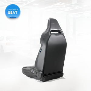 Silla de Juego Ergonómica Moderna de Cuero PU, Respaldo Alto Ajustable, Giratoria, para Oficina, Estilo Racing, Resistente - Product Image 3