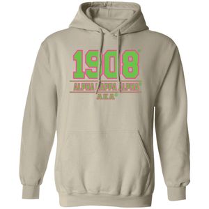 Sweat à capuche beige 1908 à manches longues, imprimé graphique, décontracté, pour femme, avec poignets côtelés, pour le quotidien - Product Image 1