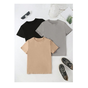 เสื้อยืดคอเต่าแขนยาวผ้าฝ้าย 100% สำหรับผู้หญิง แบบเรียบ นุ่ม ระบายอากาศดี สไตล์ลำลอง รับผลิตแบบ OEM ODM ขายส่ง - Product Image 3