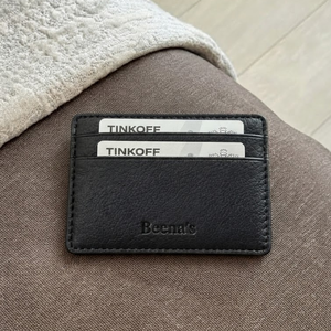 Beena's Genuine <b>Leather</b> Minimalist Slim <b>Wallet</b> No Closure Card Holder <b>Passport</b> & ID Card Holder Multi-Function - Product Image 6
