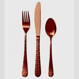 High Quality Stainless Steel Silver Flatware Set with Unique Modern Design Luxury Royal Cutlery Set for Wedding & Back to School - Product Image 1