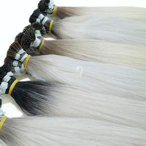 Extensiones de cabello humano crudo I Tip Hair Cabello liso y sedoso de calidad superior de proveedor de Vietnam - Product Image 3