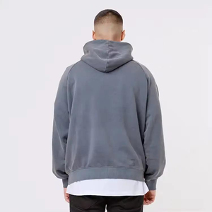 Sudaderas con Capucha Personalizadas al por Mayor de Fábrica con Logotipo, 100% Algodón, Diseño con Bolsillo, Transpirables, Corte Regular, Ropa Casual de Invierno para Hombre - Product Image 5