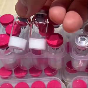 Flacons de peptides 30 mg, capuchon bleu, haute pureté 99 %, poudre lyophilisée pour la recherche, raffermissement corporel, livraison sécurisée au Royaume-Uni - Product Image 1