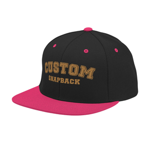 OEM personalizado de ala plana Snapback sombrero Unisex ajustable 6 paneles Snapback sombrero para deportes Streetwear Hiphop y moda urbana - Product Image 2