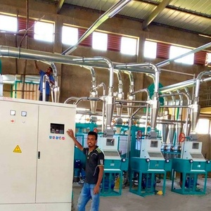 HONGDEFA Machine à moudre le maïs automatique haute précision 30T/24H - 380V Garantie 2 ans Ligne de production <span class=keywords><strong>complète</strong></span> à vendre - Product Image 1