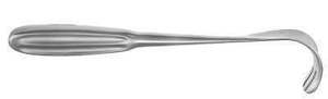Crego Periosteal Elevator Curved Blunt Sharp Stainless Steel 19.5cm General Surgery <b>Instrument</b> By Grip Surgical - Product Image 3