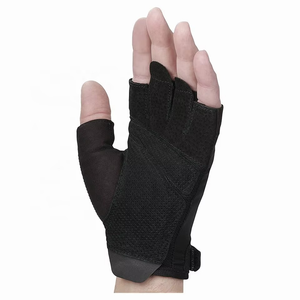 Geo Brothers Men's Women's Half-Finger Vinyl Breathable Non-Slip Weightlifting <b>Gloves</b> for Gym Fitness Training Wholesale - Product Image 2