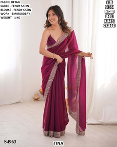 Sari étnico real Rani - Product Image 1