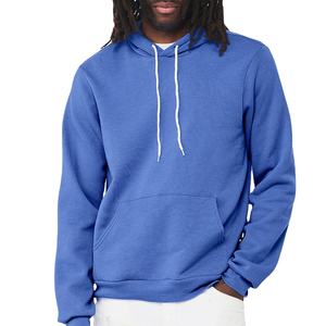 BC3719 BELLA + CANVAS Unisex Sponge Fleece Pullover Hoodie Royal Blue Hoodies para invierno Calidad Heavy Fleece Hoodie para hombres - Product Image 1