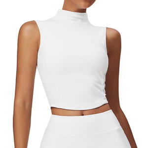 Camiseta sin mangas de alta calidad para hombre, nueva, con espalda en forma de I, ligera, transpirable, adelgazante, para mujer, top deportivo. - Product Image 2