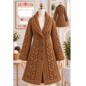 Pulls 100% acrylique ou coton, calibre 12, pour femmes, très tendance, style décontracté, pour la saison hivernale, fournisseur du Bangladesh. - Product Image 3